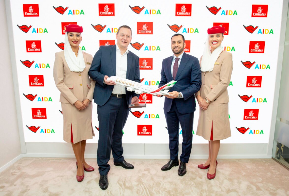 Emirates and AIDA Cruises renew their partnership for a further two seasons