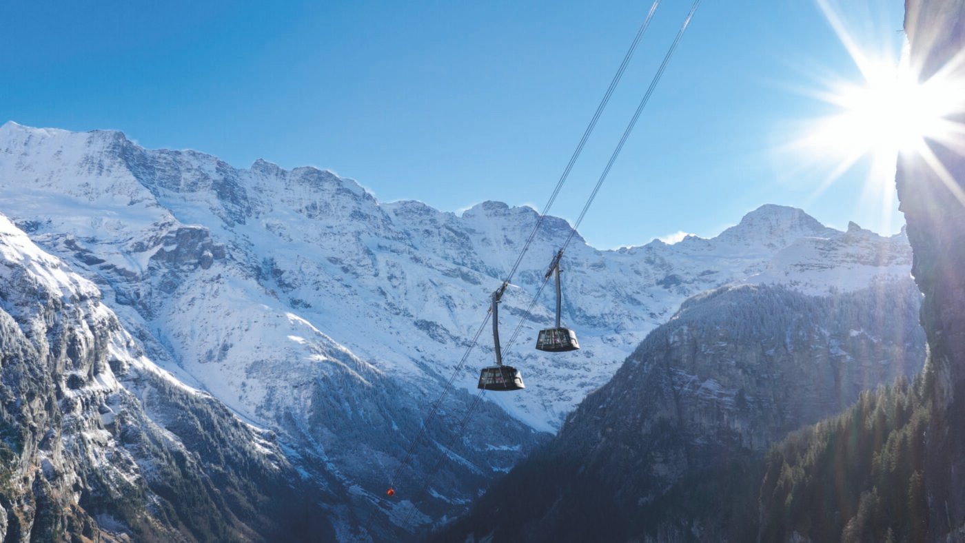 World`s steepest cableway is opens in Switzerland