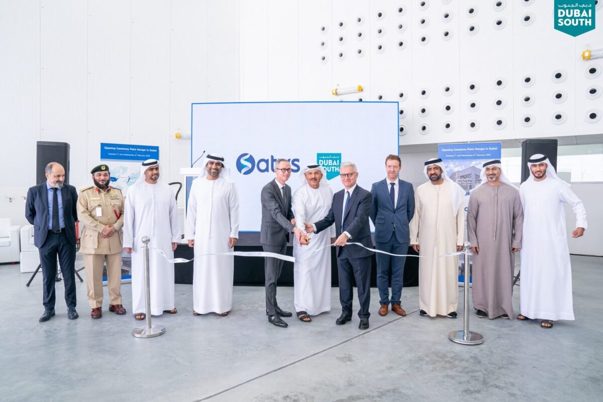 Satys’ aircraft painting facility opens in Dubai South